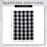 DII Fall Kitchen Towels for Kitchen Decorative Cotton Dish Towel Set, 18x28, Grateful Heart, 2 Count