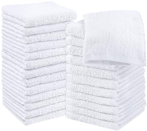 Utopia Towels Cotton Washcloths Set 100 Ring Spun Cotton Premium Q Gozatowels