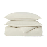 BOLL & BRANCH Flannel Duvet Set, King/Cal King, Cream