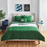 Lacoste Crew 4-Piece Comforter Set, 100% Cotton Percale, King, Green