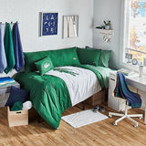 Lacoste Crew 4-Piece Comforter Set, 100% Cotton Percale, King, Green