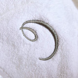 Superior 1000 Gram Egyptian Cotton Oversize 63 x 31 Bath Towel, 1 Piece, Logo White