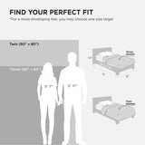 Bedsure GentleSoft Sherpa Fleece Throw Blanket for Couch, Non-Heated, Thick & Warm Cozy Blanket for Winter, Soft Fuzzy Plush Throw Gifts for Women and Men, Grey, 50x60 Inches