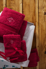 Lands' End Supima Towel Deep Sea Navy Bath Towel Set