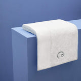 Superior 1000 Gram Egyptian Cotton Oversize 63 x 31 Bath Towel, 1 Piece, Logo White