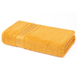 Melissa Linen, 2 Piece Hand Towel Set, 100% Turkish Cotton Face Hand Towels for Bathroom, 20 in x 35 in, Absorbent, Quick Dry, Durable and Soft, Spa and Hotel Quality, Yellow