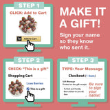 A Gift Inside Easter Chocolate Candy & Sweets Gift Basket