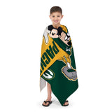 Northwest NFL Green Bay Packers Disney Character Hugger Pillow and Beach Towel Set, 27" x 54", Splash