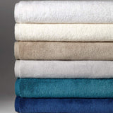 Sferra Sarma Bath Towel 30" x 60" - 650 GSM, 100% Turkish Combed Cotton - Elegant Solid Design Towel - Super Soft, Ultra-Absorbent, and Quick Dry Towels for Bathroom - White