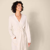 Amazon Essentials Women's Lightweight Waffle Full-Length Bath Robe (Available in Plus Size), Beige, Large