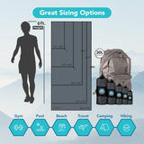 Youphoria Microfiber Travel Towel Fast Drying Lightweight - Quick Dry Towel for Camping, Beach, Backpacking, Hiking, & Sport