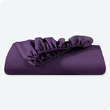 Fitted Bottom Sheet Queen Size - Premium 1800 Microfiber - Ultra-Soft Hotel Luxury - Deep Pocket - Durable and Long Lasting - Queen Fitted Sheet (Queen, Plum)