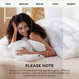 Bedsure Comforter Duvet Insert - Quilted Comforters Queen Size, All Season Duvet, GentleSoft Down Alternative Bedding Blanket, with 8 Tabs, Gifts for Women/Men, White, Queen 88 x 88 Inches
