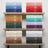 Superior Egyptian Cotton Pile 6 Piece Towel Set, Includes 2 Bath, 2 Hand, 2 Face Towels/Washcloths, Ultra Soft Luxury Towels, Thick Plush Essentials, Guest Bath, Spa, Hotel Bathroom, Sea Foam