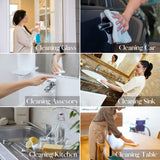 GOLD TEXTILES 120 Pack Economy White Washcloths Set (12x12 inches) - Cotton Blend Commercial Grade Cleaning Rags, Quick Drying & Soft Face Cloths, Fingertip Towels for Bathroom, Spa, Gym, and Kitchen