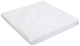 Amazon Basics Waterproof Breathable Mattress Protector, Queen Size, 18 inch Deep, Machine Washable, White