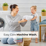 Extra Deep Cal King Fitted Sheet - Hotel Luxury Single Fitted Sheet Only - Easily Fits 18 inch to 24 inch Mattress - Ultra Soft, Wrinkle Free w/Extra Deep Pockets - Breathable & Comfy - Denim Blue