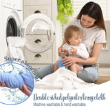 Individz Custom Hooded Bath Towel with Name, Personalized Highly Absorbent Bunny Towels, Baby Bath Towels for Girls Boys, Easter Brithday Shower Gifts for Baby, Toddler, Newborn (Purple)