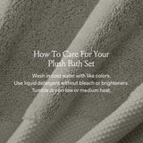 BOLL & BRANCH Plush Bath Sheet Set, 6 Pieces, Mineral