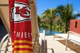 Northwest NFL Kansas City Chiefs Unisex-Adult Beach Towel, 30" x 60", Stripes