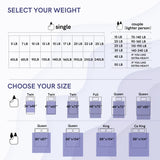YnM 15lbs Weighted Blanket for Adults, Heavy Bed Throw Blanket with Cooling Glass Beads for All Season Use, Ideal for ~140lbs (48x72 Inches, Twin/Full, Dark Grey)