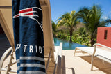 Northwest NFL New England Patriots Unisex-Adult Beach Towel, 30" x 60", Stripes