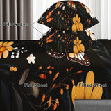 Butterfly Sheets Full Size - Butterflies Floral Botanical Bed Sheet Set - Deep Pocket Soft Microfiber Bedding Set 4 Piece - Fitted Flat Sheet Pillowcases - Butterfly Bedroom Decor & Gifts