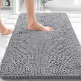 OLANLY Bathroom Rugs 30x20, Extra Soft Absorbent Chenille Bath Rugs