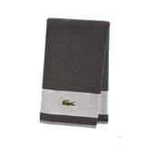 Lacoste Match Bath Towel, Cotton, Striped