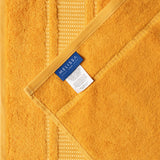 Melissa Linen, 2 Piece Hand Towel Set, 100% Turkish Cotton Face Hand Towels for Bathroom, 20 in x 35 in, Absorbent, Quick Dry, Durable and Soft, Spa and Hotel Quality, Yellow