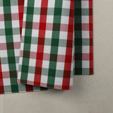Urban Villa Christmas Set of 6 Kitchen Towels 20×30 Inch 100% Cotton Highly Absorbent Dish Towels Premium Quality Ultra Soft Bar & Tea Towels with Mitered Corners- Red/Green/White