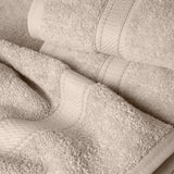SUPERIOR Egyptian Cotton Ultra Plush & Absorbent, 6 Piece Set, Stone
