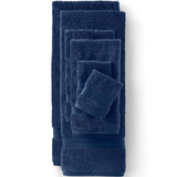 Lands' End Supima Towel Deep Sea Navy Bath Towel Set