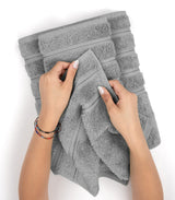American Soft Linen 100% Cotton Luxury Turkish Towels, 6 Piece Towel Set