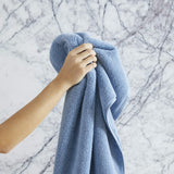 Brooklinen Super-Plush Turkish Cotton Bath Towels - Set of 2, Ocean Blue, 100% Cotton | Best Luxury Spa Towels