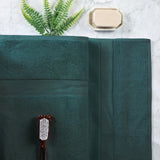 Superior Egyptian Cotton Pile Bath Sheet Set of 2, Ultra Soft Luxury Towels, Thick Plush Essentials, Absorbent Heavyweight, Guest Bath, Hotel, Spa, Home Bathroom, Shower Basics, Teal