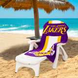 Northwest NBA Los Angeles Lakers Unisex-Adult Beach Towel, 30" x 60", Zone Read