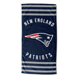 Northwest NFL New England Patriots Unisex-Adult Beach Towel, 30" x 60", Stripes