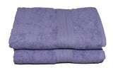 lavender purple bath towel