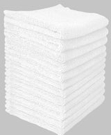Goza Towels Cotton Washcloths (12-Pack, 12 x 12 inches)