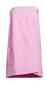 pink womens shower wrap