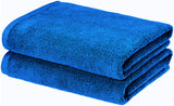 royal blue bath towel
