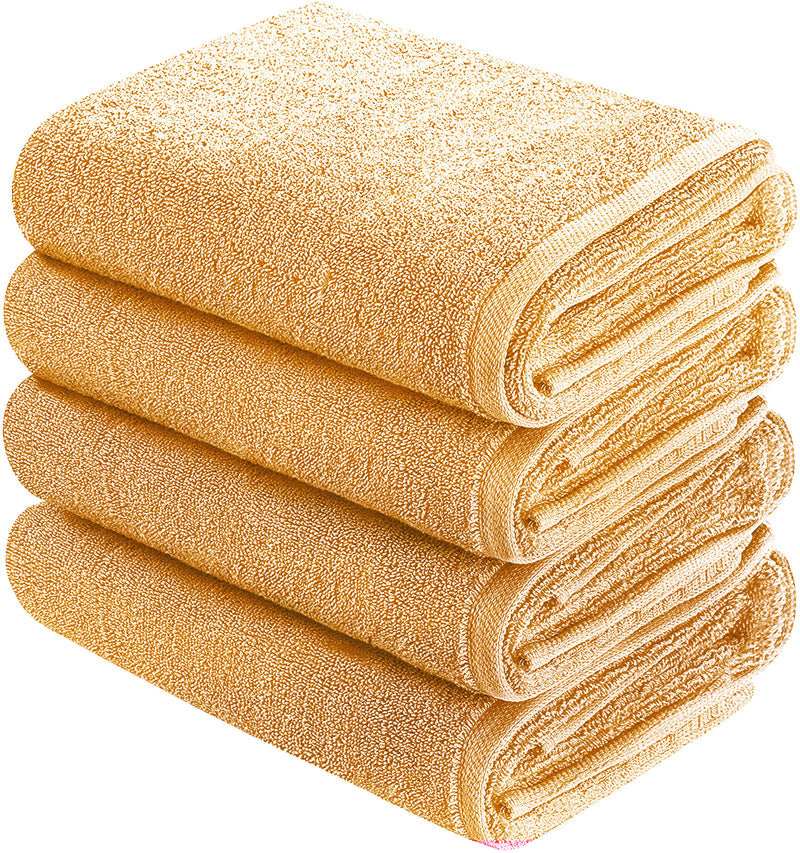beige hand towel