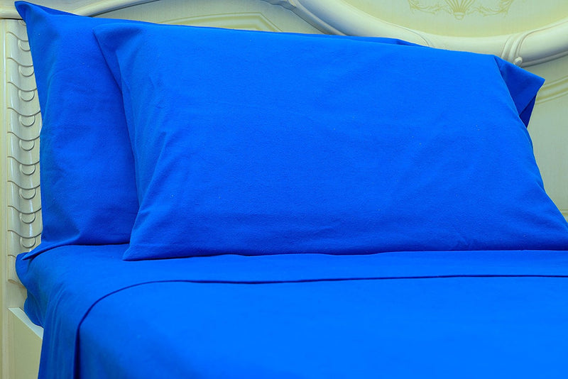 blue flannel pillowcases