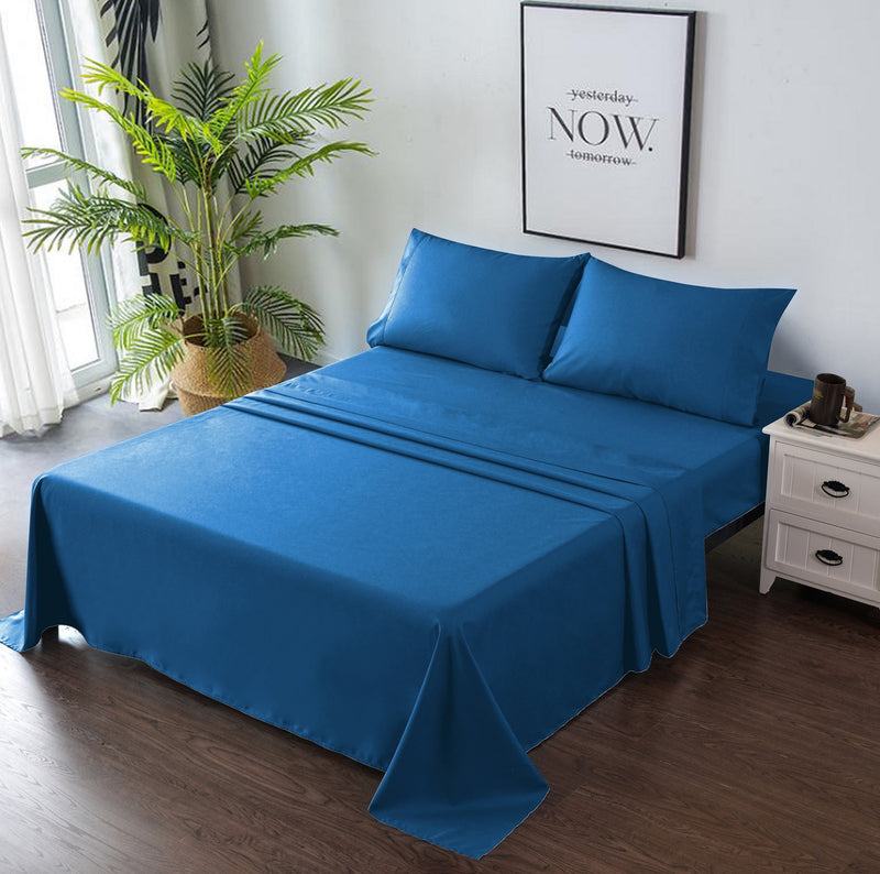 classic blue bedding set