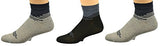 Goza Socks Men's Bamboo No Show Socks with Seamless Toe (3 Pair Pack)