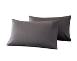 grey pillow cases