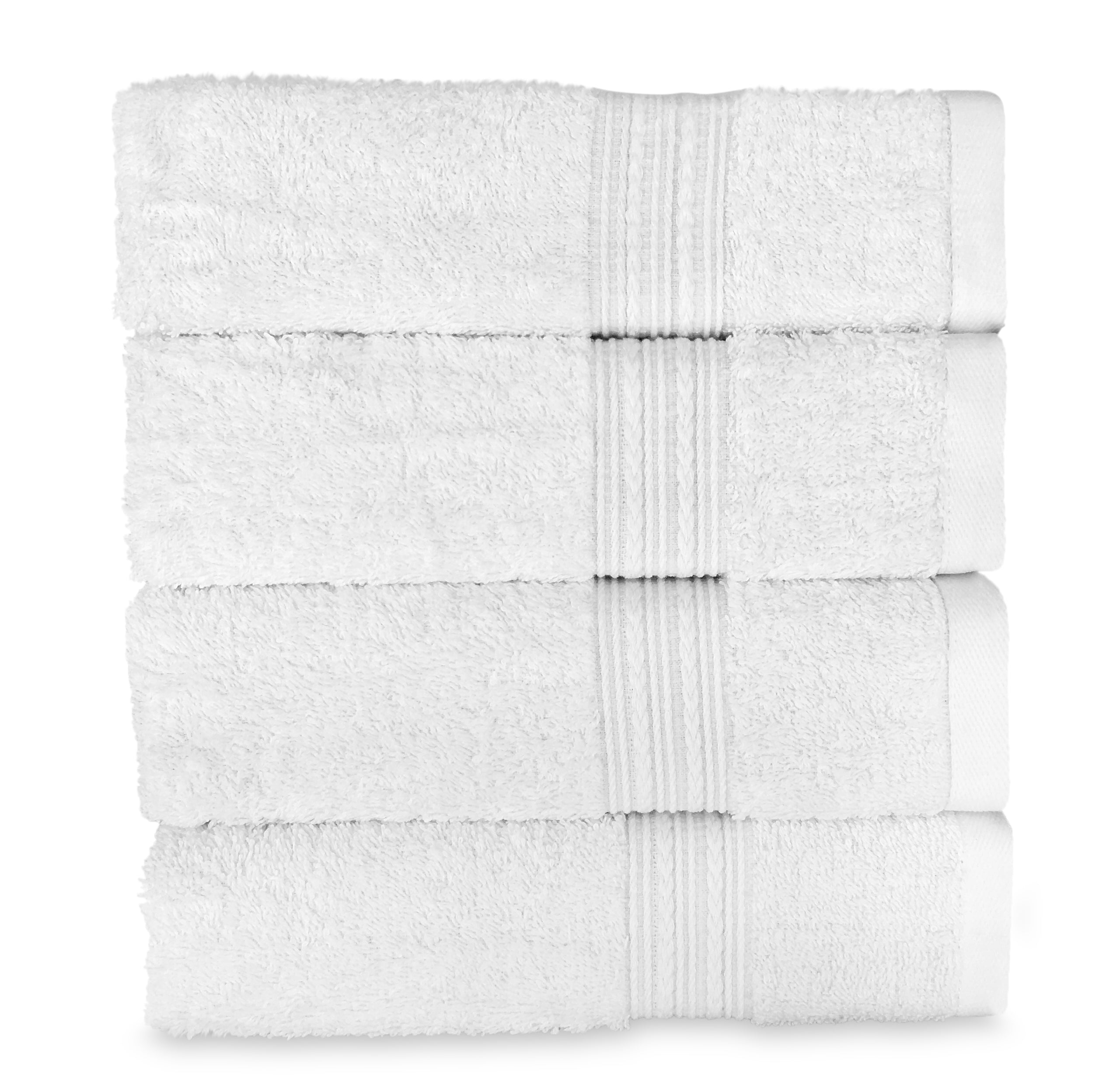 Order Cotton Hand Towel (4 Pack, 16 x 28 inch) Set in The USA