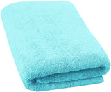 turquiose bath sheets