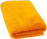 yellow bath sheet